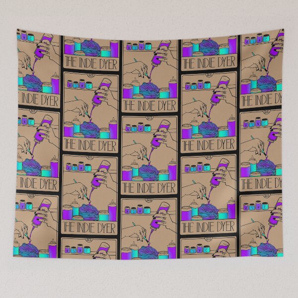 Item preview, The Indie Dyer Tarot Card designed and sold by Weird-Sisters.