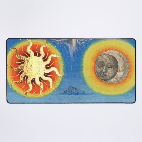 Item preview, Sun and Moon by Vincent de Beauvais designed and sold by AestheticsXarts.