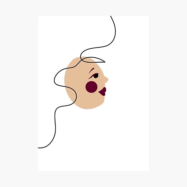 Item preview, Minimal Face designed and sold by radiantdark.