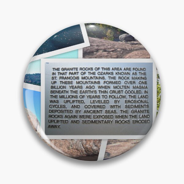 Item preview, Elephant Rocks State Park Collage designed and sold by Frankie Cat Photography.