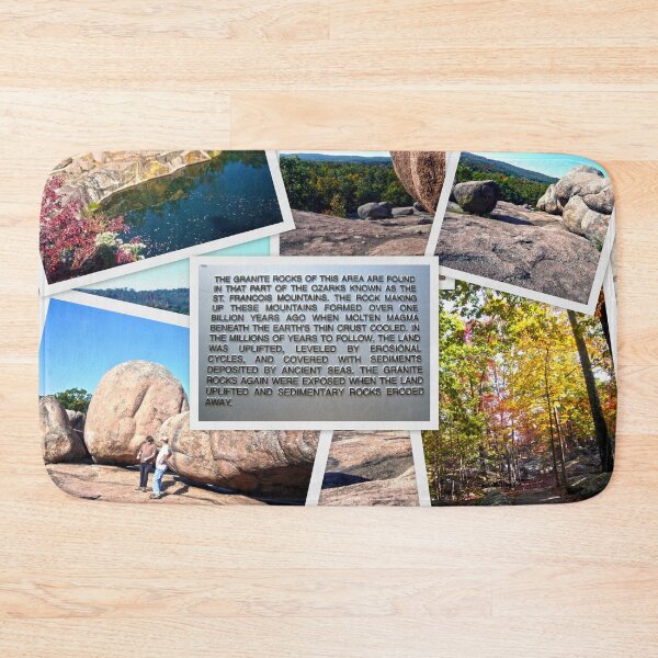 Item preview, Elephant Rocks State Park Collage designed and sold by Frankie Cat Photography.