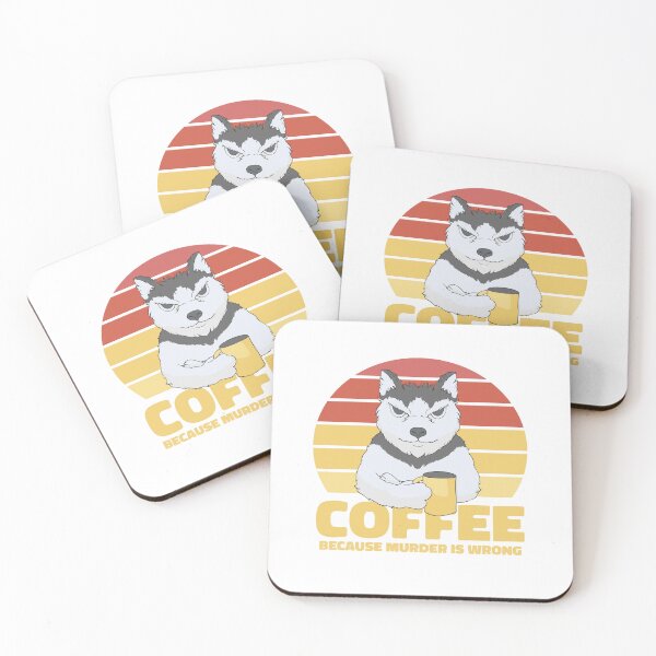 Item preview, Coffee and Murder designed and sold by LEVEL UP.