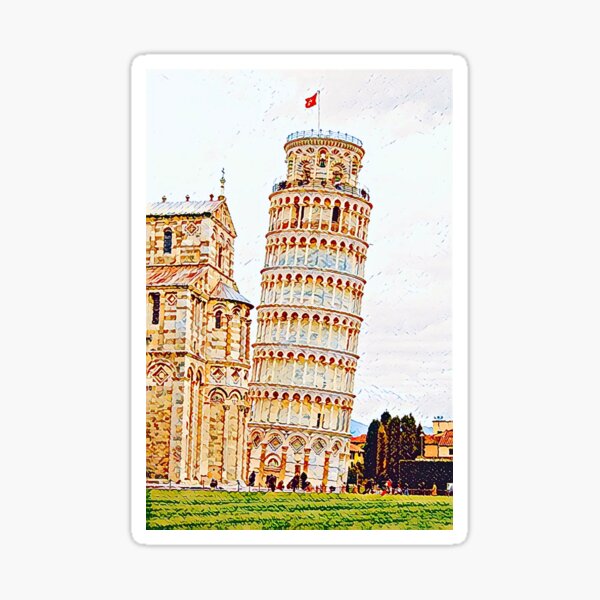 Item preview, Leaning Tower of Pisa: Pisa, Italy designed and sold by RiserTees.