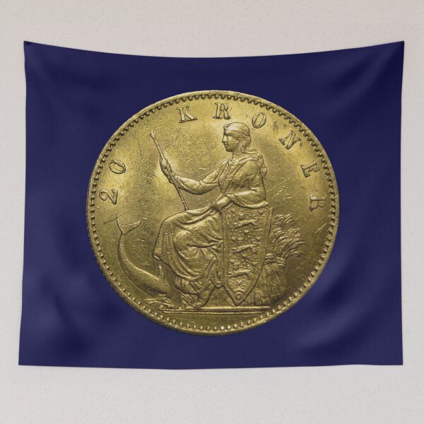 Item preview, 20 kroner gold coin of the Scandinavian Monetary Union designed and sold by Zanimations.