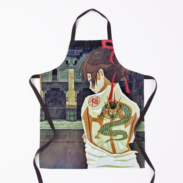 Item preview, Mysterious Japanese Anime Girl with Dragon Tattoo designed and sold by RyanCaudell.