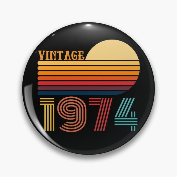 Item preview, 48 Year Old Birthday Gift Vintage 1974 designed and sold by UniqueBPresent.