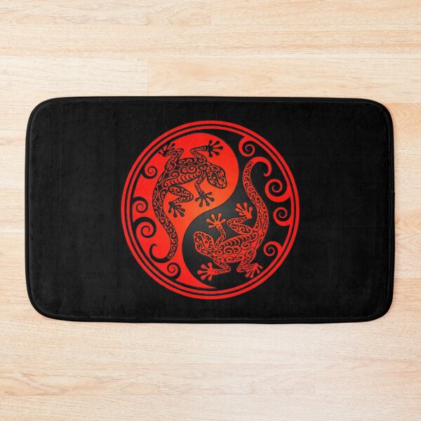 Item preview, Red and Black Yin Yang Geckos designed and sold by JeffBartels.