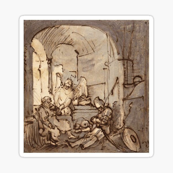 Item preview, Saint Peter Being Freed from Prison - Carel Fabritius (1649) designed and sold by Geraldo Garcia.