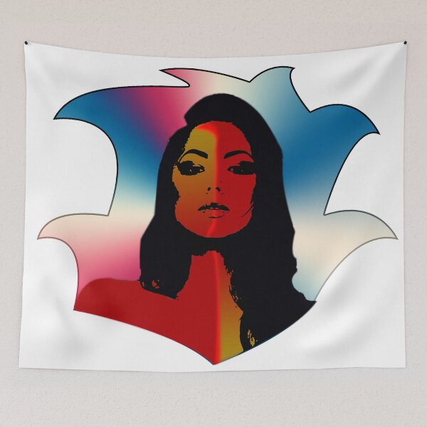 Item preview, Female faces on both red and yellow sides designed and sold by Bigrow.