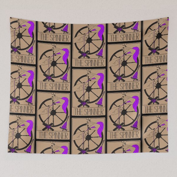 Item preview, The Spinner Tarot Card designed and sold by Weird-Sisters.