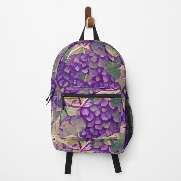 Item preview, Watercolor Fashion Vintage Floral Pattern Purple Wine Grapes designed and sold by CattlettArt.