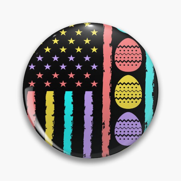 Item preview, Funny Happy Easter Day USA American Flag designed and sold by tjred01.