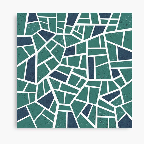 GALAXY29 V4 Space Age, Mid Century, Abstract Wall Art Print. Canvas Print