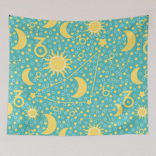 Item preview, Capricorn Sign Pattern Design designed and sold by racharanha.
