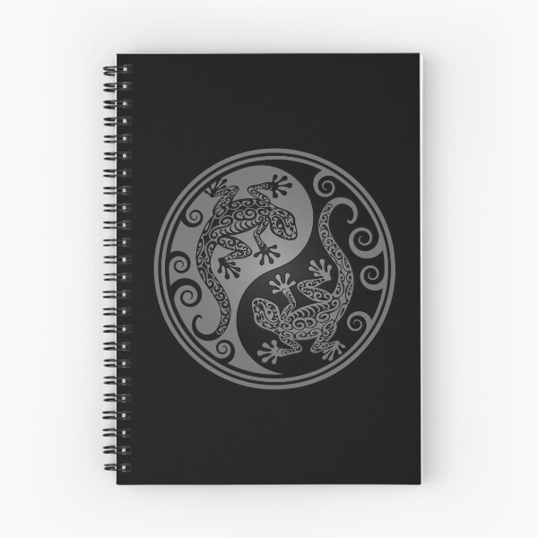 Item preview, Gray and Black Yin Yang Geckos designed and sold by JeffBartels.
