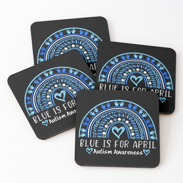 Item preview, Blue Hands and Hearts Autism Awareness Month designed and sold by Dibble Dabble Designs.