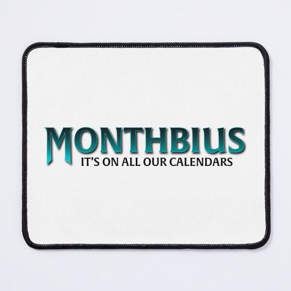 Item preview, Monthbius - The Weekly Planet designed and sold by TeejDesigns.