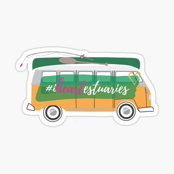 #iheartestuaries Sticker
