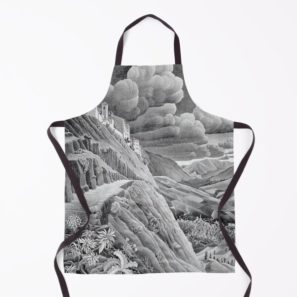 Item preview, Castrovalva (Mountain Village) by M.C. Escher designed and sold by AestheticsXarts.