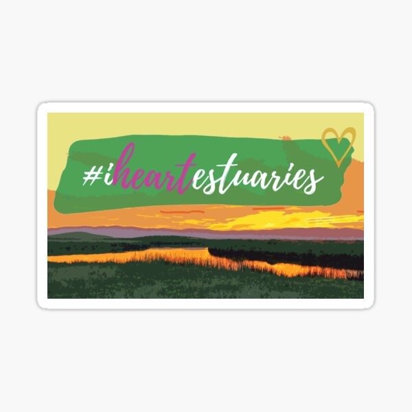 #iheartestuaries Sticker