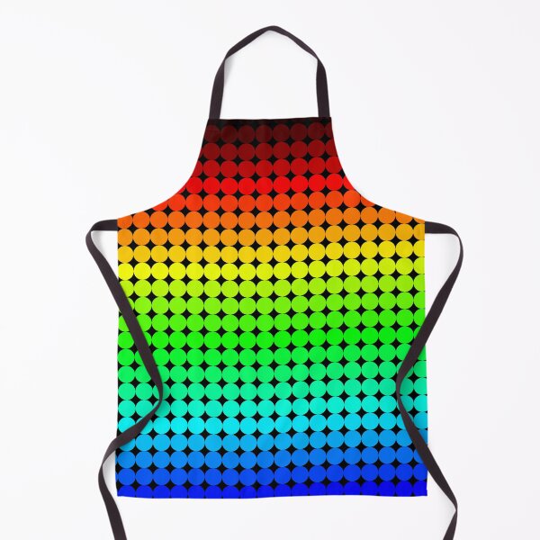 Item preview, Rainbow Polka dots 005 designed and sold by Rupert Russell.