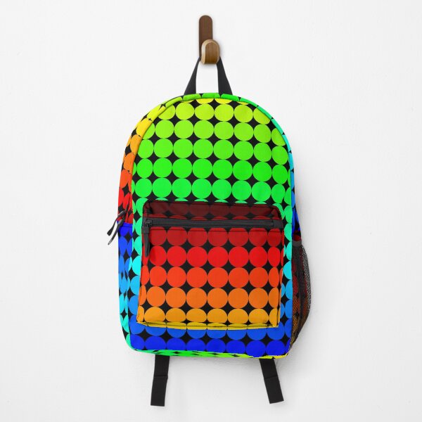 Item preview, Rainbow Polka dots 005 designed and sold by Rupert Russell.