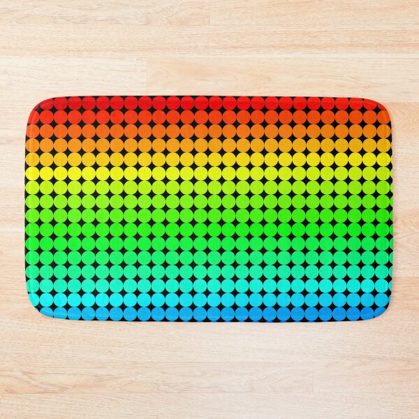 Item preview, Rainbow Polka dots 005 designed and sold by Rupert Russell.