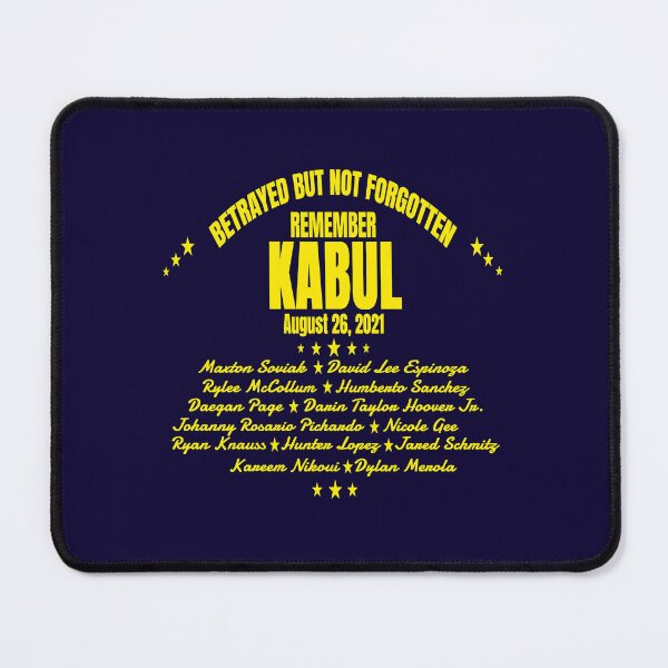 Item preview, Remember Kabul - Betrayed But Not Forgotten designed and sold by Rallywear.