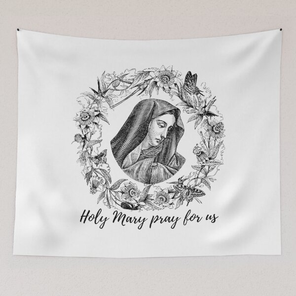 Item preview, Holy Mary Pray For Us designed and sold by SusurroBendito.