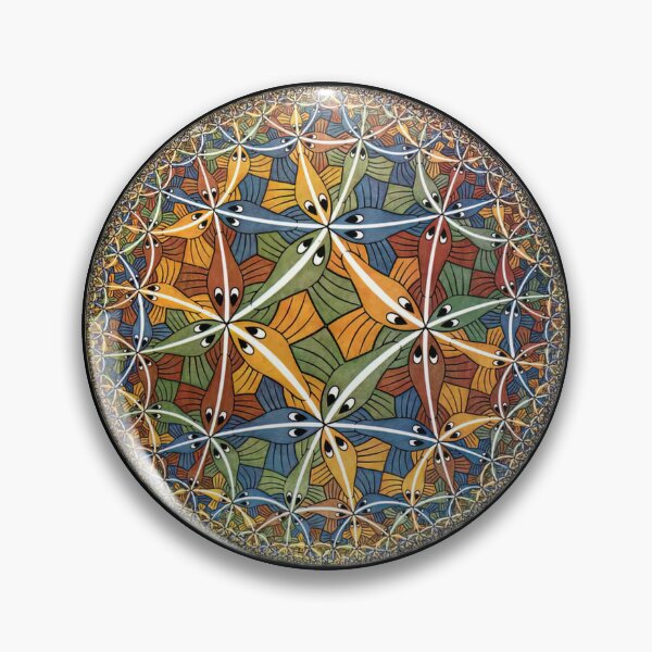 Item preview, Circle Limit III by M.C. Escher designed and sold by AestheticsXarts.