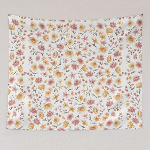 Item preview, Watercolor pastel floral pattern designed and sold by Ideallity.