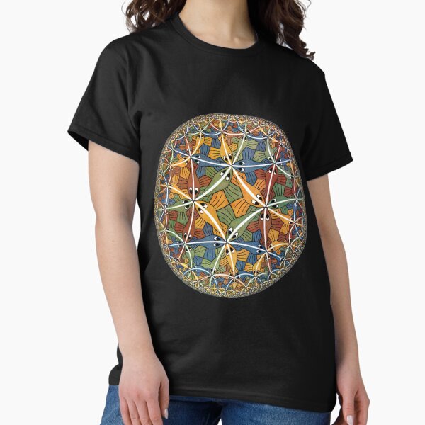 Item preview, Circle Limit III by M.C. Escher designed and sold by AestheticsXarts.