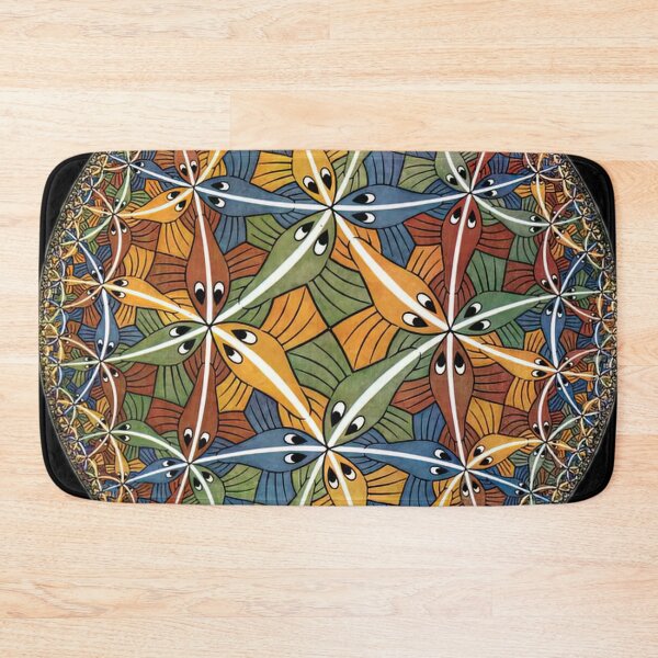 Item preview, Circle Limit III by M.C. Escher designed and sold by AestheticsXarts.