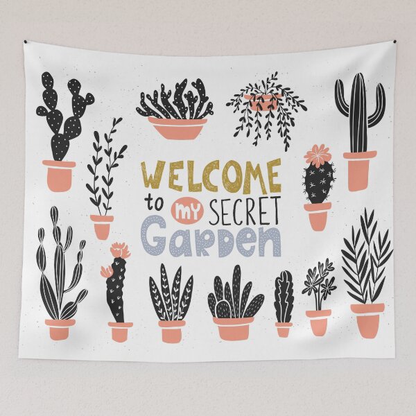 Item preview,   on point cactus To My Secret Garden Cacts designed and sold by anatim33.