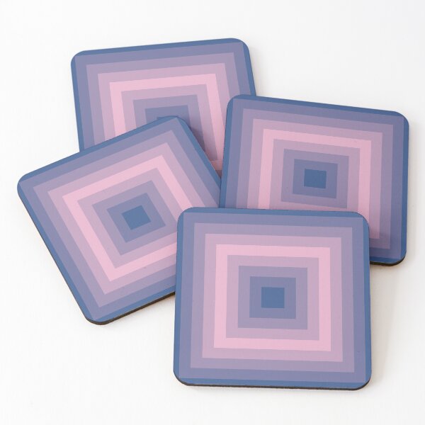 Aperçu de l'œuvre Motif abstrait de sachet lilas bleu classique créée et vendue par PatternSalad.