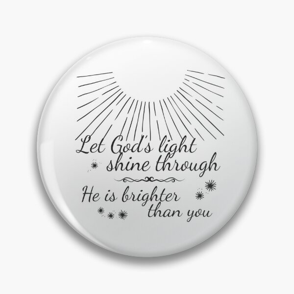 Item preview, Let God's Light Shine Through - Inspirational Christian designed and sold by Cedroad Shirts.