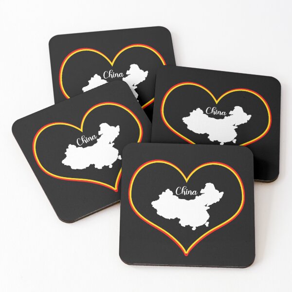 Item preview, Black heart china card designed and sold by Astralia.