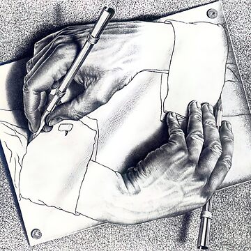 Drawing Hands by M.C. Escher