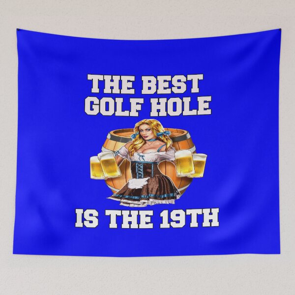 Item preview, Funny Golfer The Best Golf Hole Is The 19TH designed and sold by fantasticdesign.