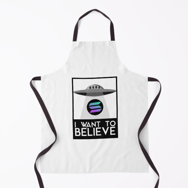 Item preview, I WANT TO BELIEVE (SOLANA VERSION) designed and sold by Crypto Pirates.