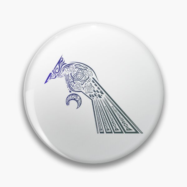 Item preview, Eagle/bird illustration decoration Viking style - colored - transparent & white background designed and sold by MoAzim.