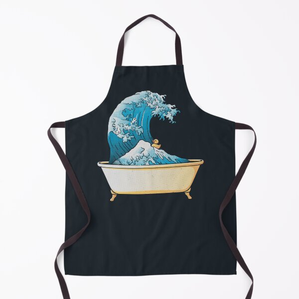 Item preview, Bathtub Kanagawa Wave by Tobe Fonseca designed and sold by Tobe Fonseca®.