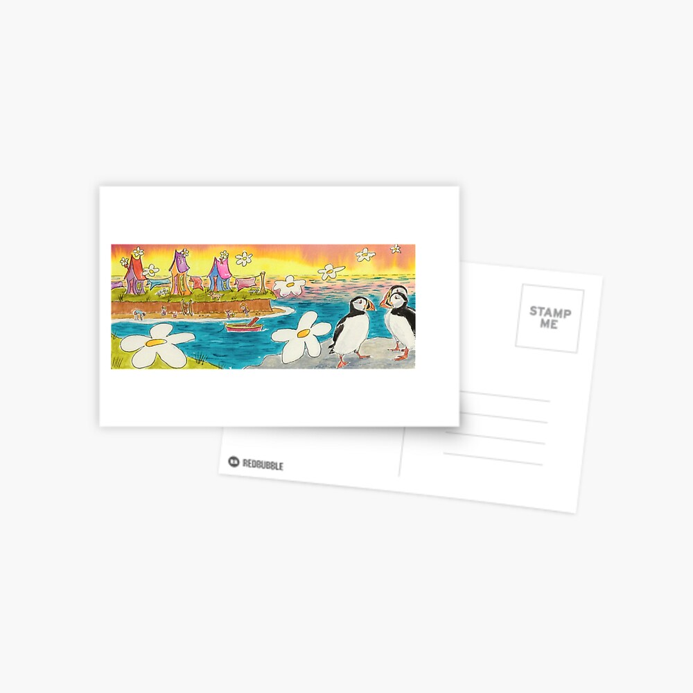 Aperçu de l'œuvre Carte postale créée et vendue par LindaMolloy.