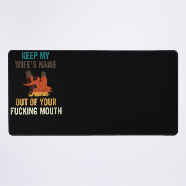 Item preview, My Wife's Name Out Your Fucking Mouth - Will Smith Slap - Oscars 2022 designed and sold by Topiest.
