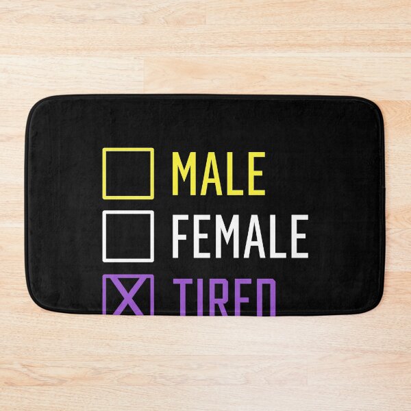 Item preview, Nonbinary Male Female Tired designed and sold by koenluipaard.
