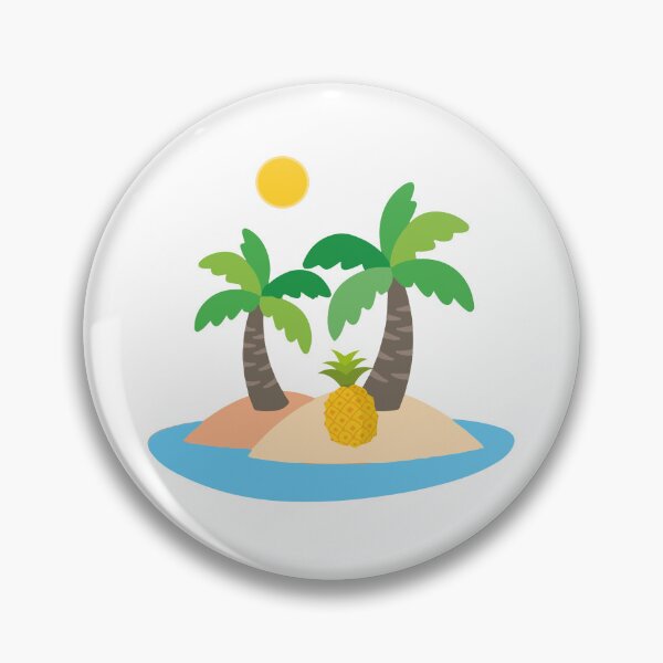 Item preview, Pineapple at sea palm tree designed and sold by DahabClub.