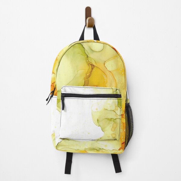 Item preview, Yellow Green Abstract 32922 Modern Alcohol Ink Painting by Herzart designed and sold by herzart.
