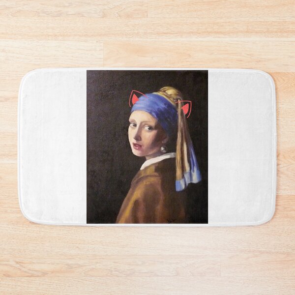 Item preview, Girl With A Pearl Earing - cat ears designed and sold by OurShop00.