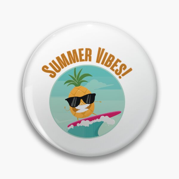 Item preview, Pineapple at sea summer vibes designed and sold by DahabClub.