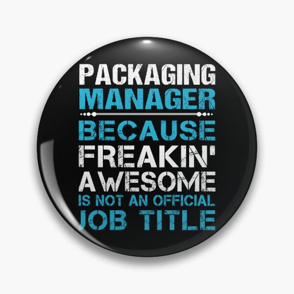 Item preview, Packaging Manager T Shirt - Freaking Awesome Gift Item Tee designed and sold by miraschroe.